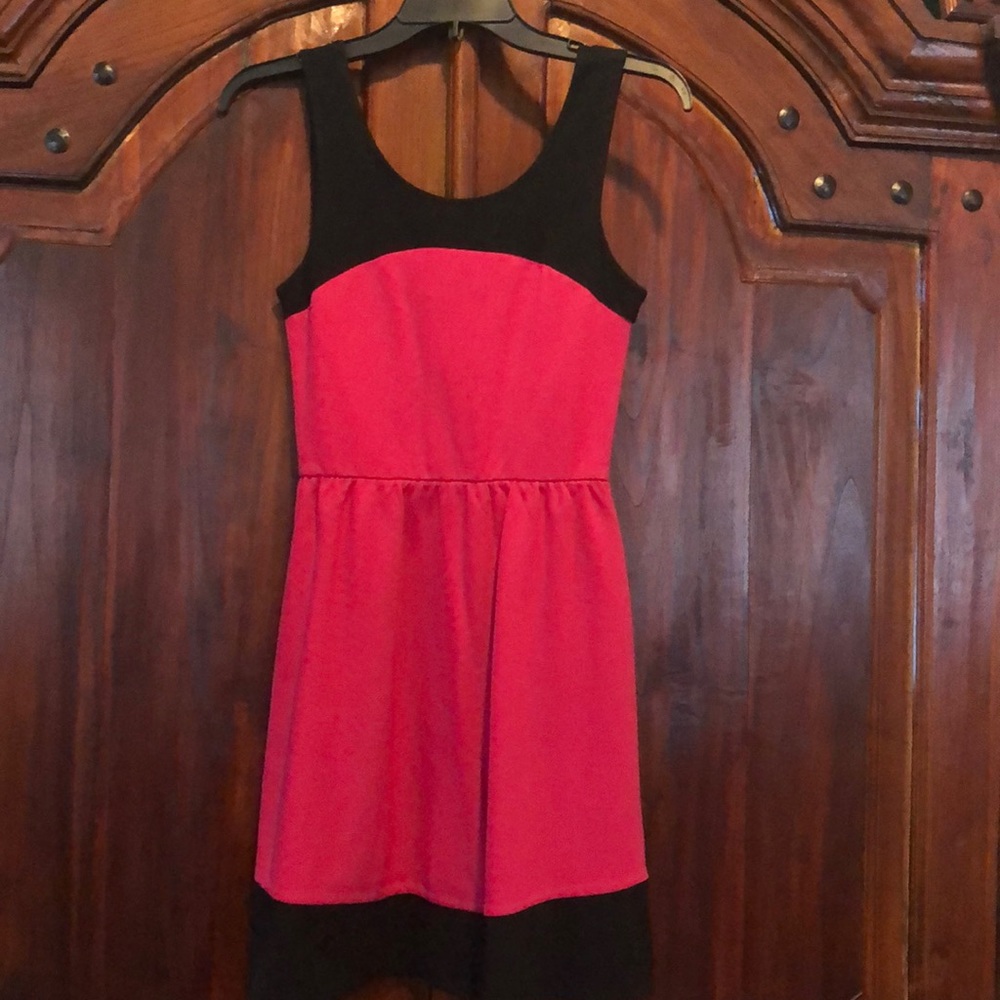 Cute dress Pink & Black XS